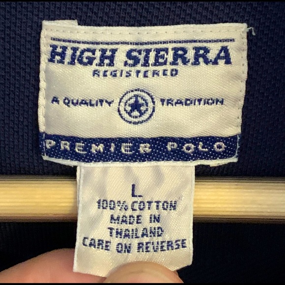 Large Blue Polo shirt - Picture 3 of 3